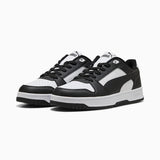 Puma Unisex Rebound Slam Low Shoes In Black & White