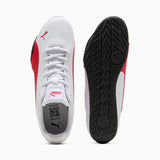Puma Mens Catch Shoes In White & Red