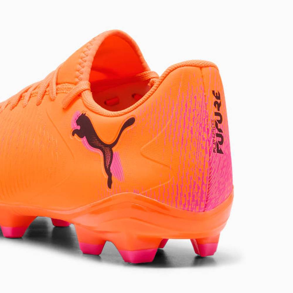 Puma Unisex Adults Future 8 Play FG/AG Soccer Boots In Heat Fire/Black/Ravish
