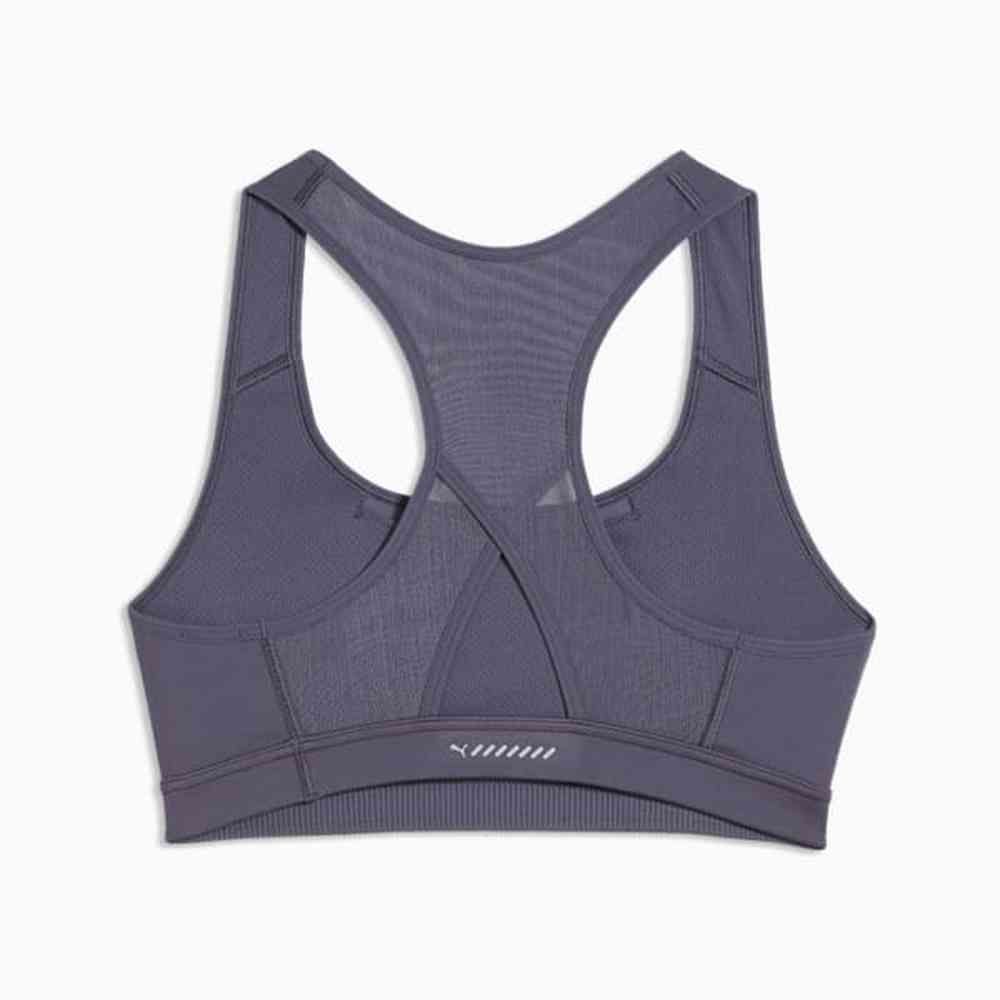 Puma Womens 4Keeps Run Sports Bra In Inky Depths