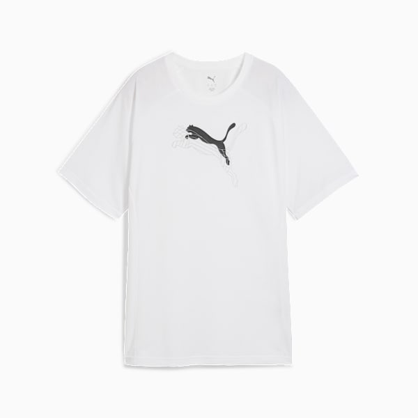Puma Womens Evostripe Graphic T-Shirt In White