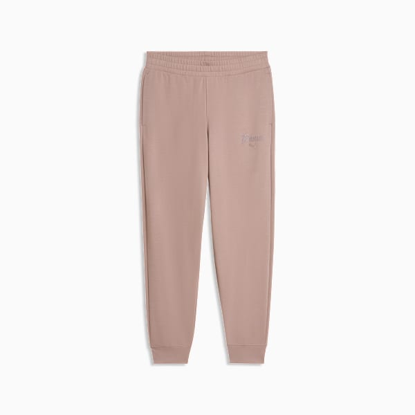 Puma Womens Scrip Comfort Sweatpants In Sandstone