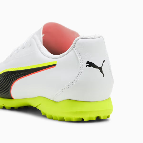Puma Youth King 20 Play TT Football Boots In White