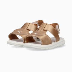 Puma Girls Dazzle Inf 2.0 Sandals In Gold