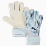 Puma Ultra Play Goalkeeper Gloves In Blue And White