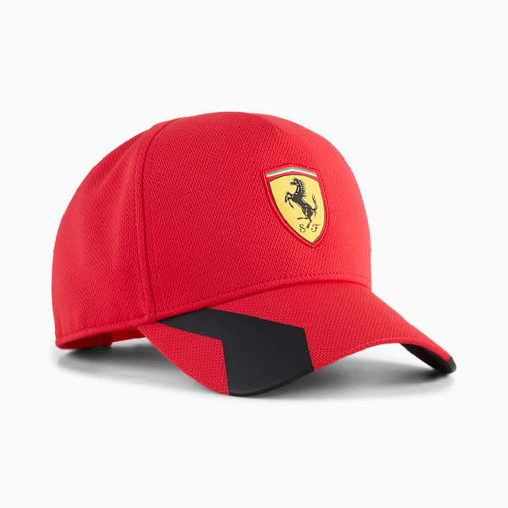 Puma Boys Scuderia Ferrari Baseball Yourth Cap In Red