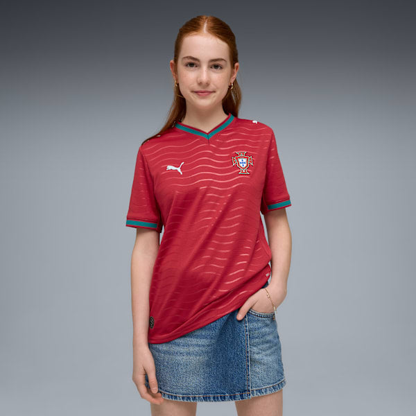 Puma 783281 Kids Portugal Fpf Home Jersey Red