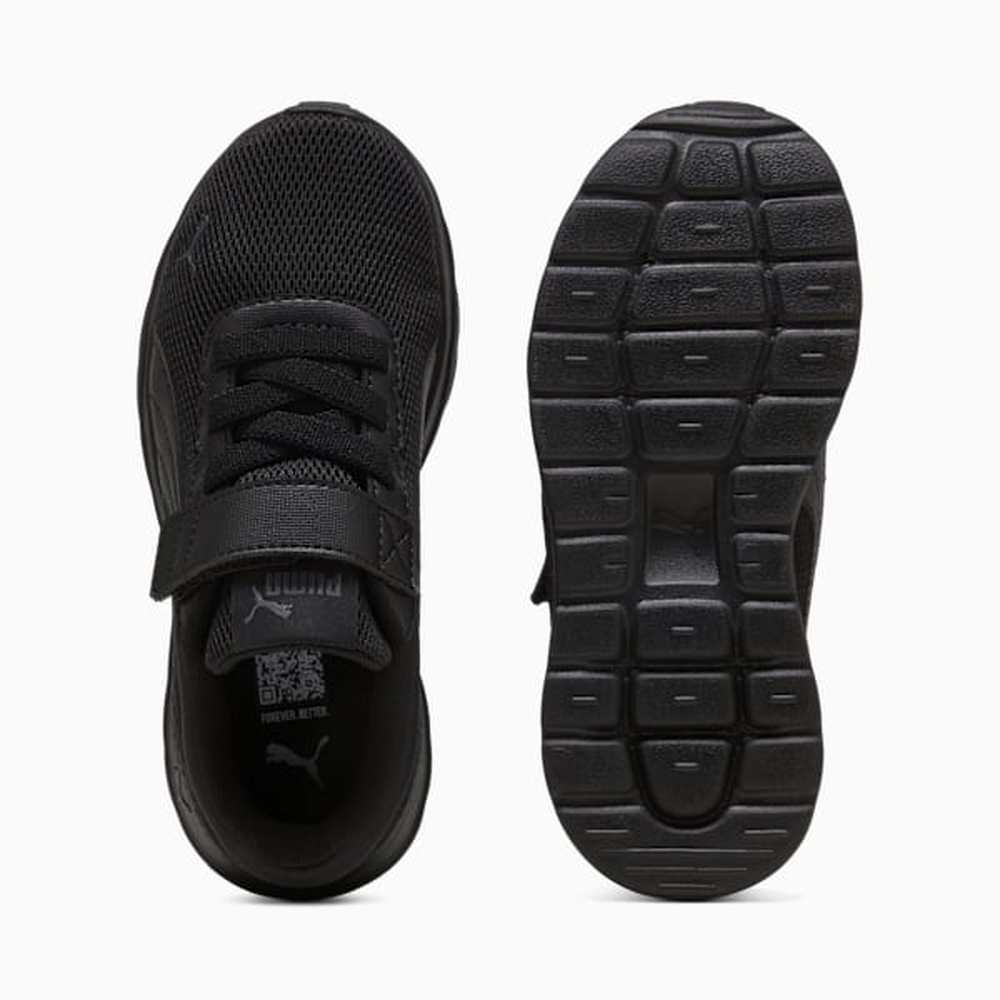 Puma Boys Anzarun Vivid Ac+ Infants Shoes In Black
