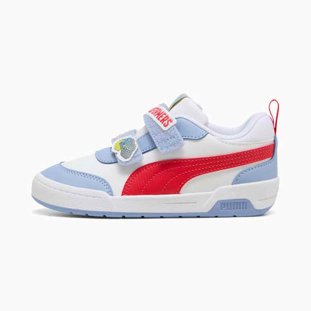 Puma Boys Transformers Multiflex 2 Shoes In Shoes In White & Blue