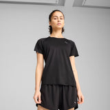 Puma Womens Run Velocity T-Shirt In Black
