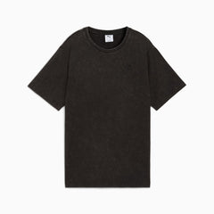 Puma Womens Elevated Washed T-Shirt In Black