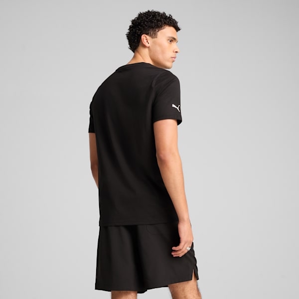 Puma Mens Black Bmw Mms Ess Logo Tee