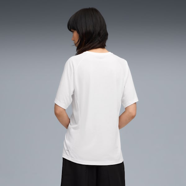 Puma Womens Evostripe Graphic T-Shirt In White