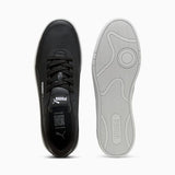 Puma Mens Court Classic Clean Shoes Black