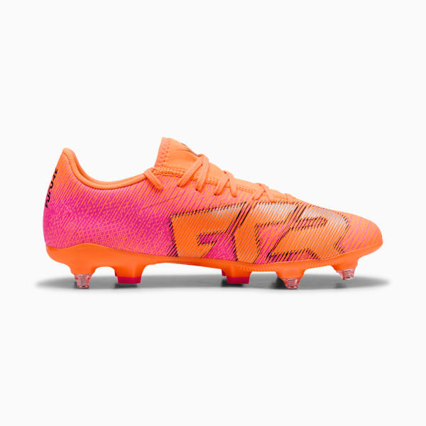 Puma Mens Future 8 Play Soccer Shoes In Neon Orange