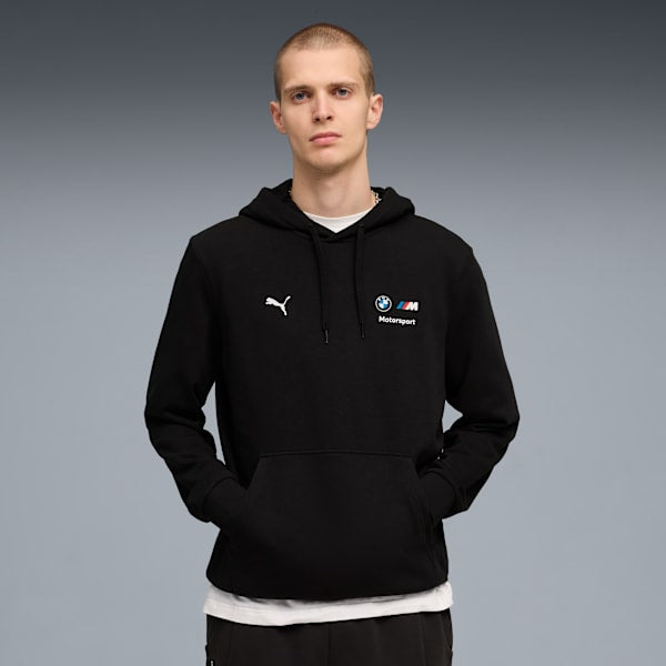 Puma Mens Bmw Mms Ess Hoodie Ft Black