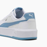 Puma Womens Carin Mia Shoes In White & Blue
