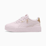 Puma Girls Carina 3.0 Charm PS Sneakers In Pink/Gold