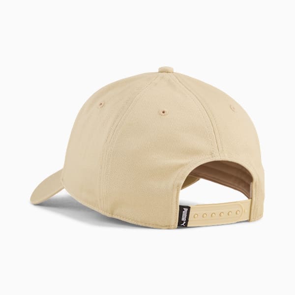 Puma Unisex Essentilas Elevated Metal Cat Baseball Cap In Toast