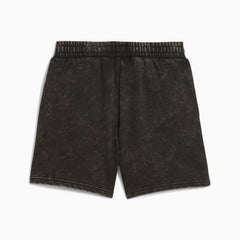 Puma Womens Elevated High-Waist Shorts In Black