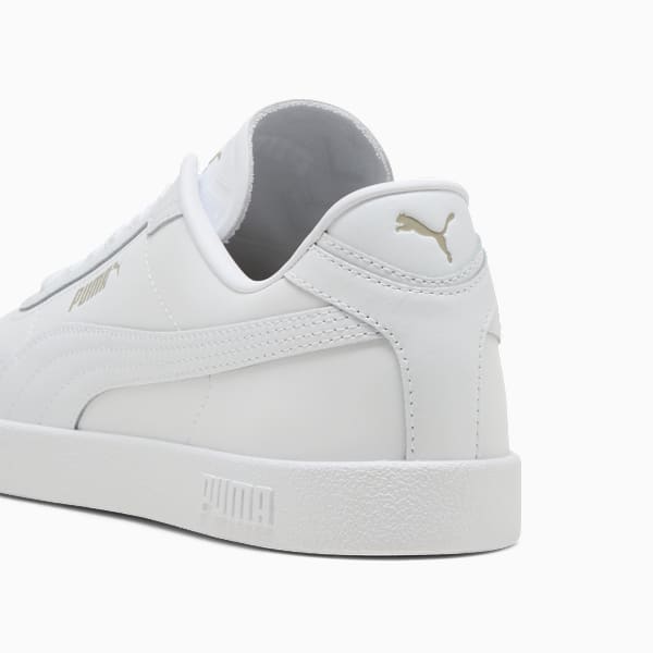 PUMA MENS CLUB II ERA LEATHER SHOES WHITE