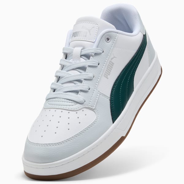 Puma Adults Silver-Green Terrain-White Caven 2.0 Sneakers