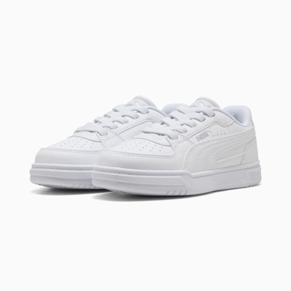 Puma Caven III Sneakers Kids In White And Silver