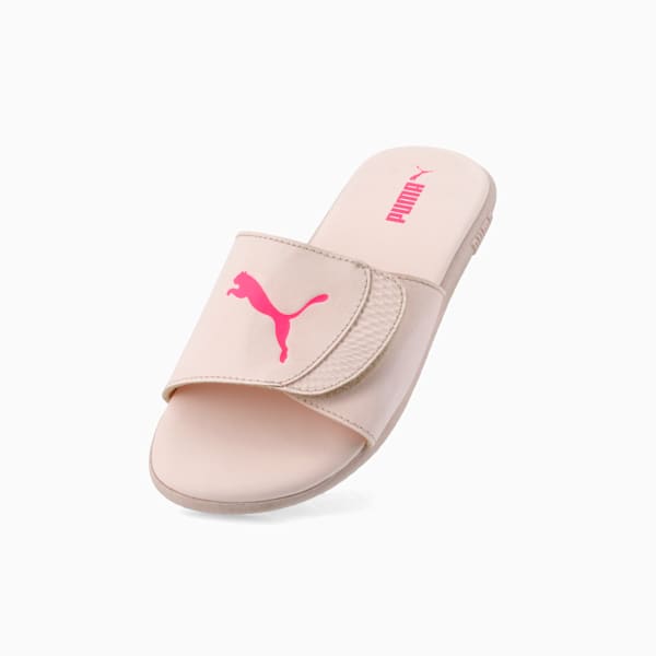 Puma Kids Sporty Velcro Slides Zadp Poised Jasmine