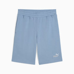 Puma Unisex Essential Shorts In Cool Blue