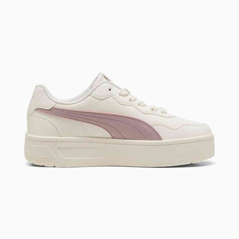 Puma Womens Court Lally Skye Sneakers In Warm White/Misty Pink/White