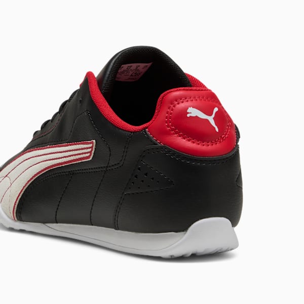 Puma Mens Ferrari catch Shoes In Black & White