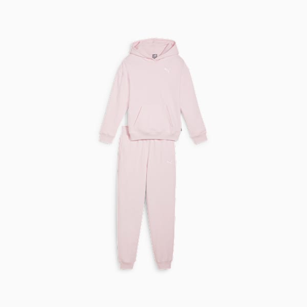 Puma Kids Lougewear Suit TR In Light Pink
