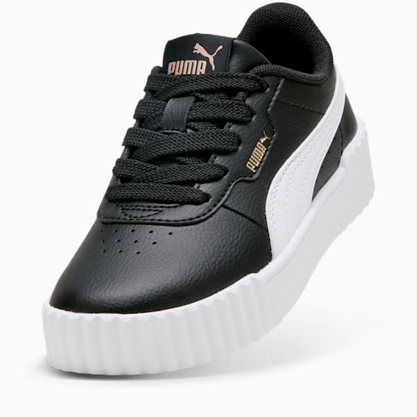 Puma Kids Carina 3.0 Ps Shoes Black And White
