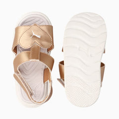 Puma Girls Dazzle Inf 2.0 Sandals In Gold