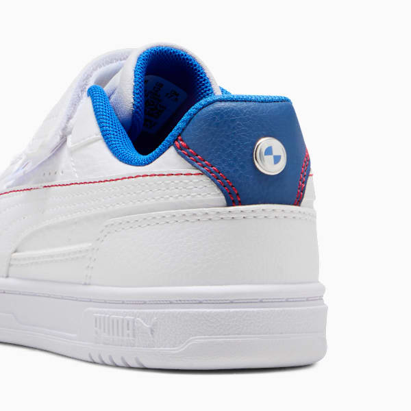 Puma Boys Bmw Mms Caven III  Sneakers In White And Blue