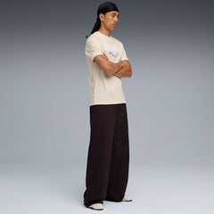 Puma Mens Alpine Snow Graphic Stacked Tee