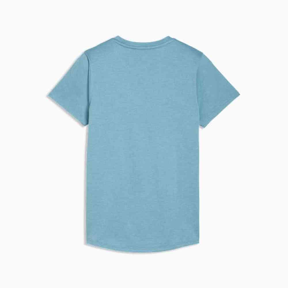 Puma Womens Tad Essential Heather T-Shirt In Blue