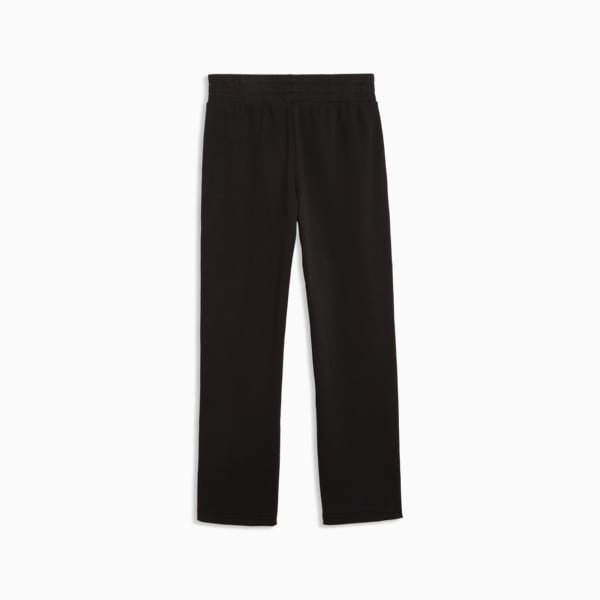 Puma Girls Tape High Waist Relaxed Sweatpants In Black