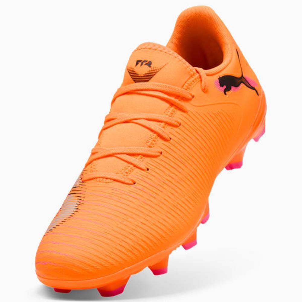 Puma Unisex Adults Future 8 Play FG/AG Soccer Boots In Heat Fire/Black/Ravish