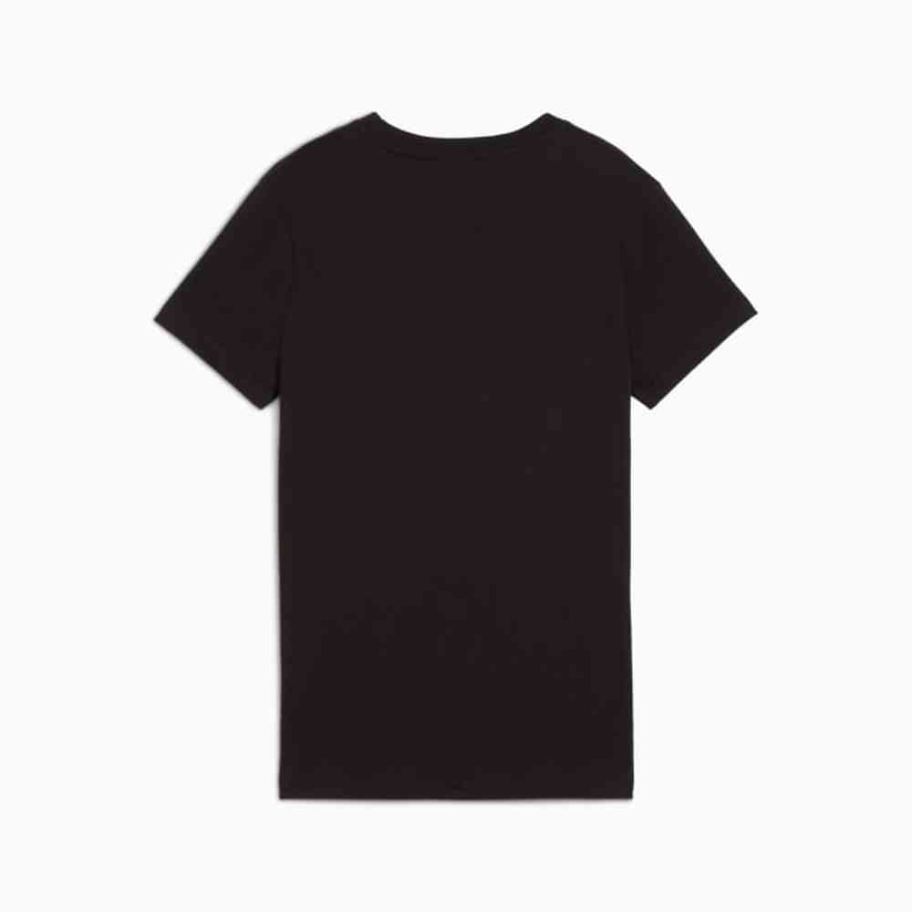 Puma Womens Essential Short Sleeves T-Shirt In Black