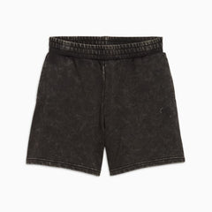 Puma Womens Elevated High-Waist Shorts In Black