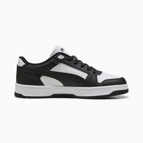 Puma Unisex Rebound Slam Low Shoes In Black & White
