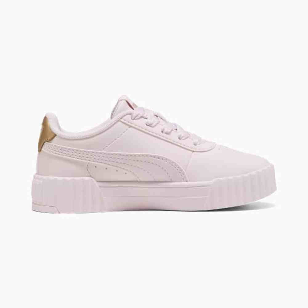 Puma Girls Carina 3.0 Charm PS Sneakers In Pink/Gold