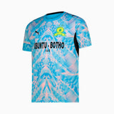 Puma Mens Mamelodi Sundowns Football Culb Goalkeeper Jersey Replica In Luminous Blue/Peach Smoothie