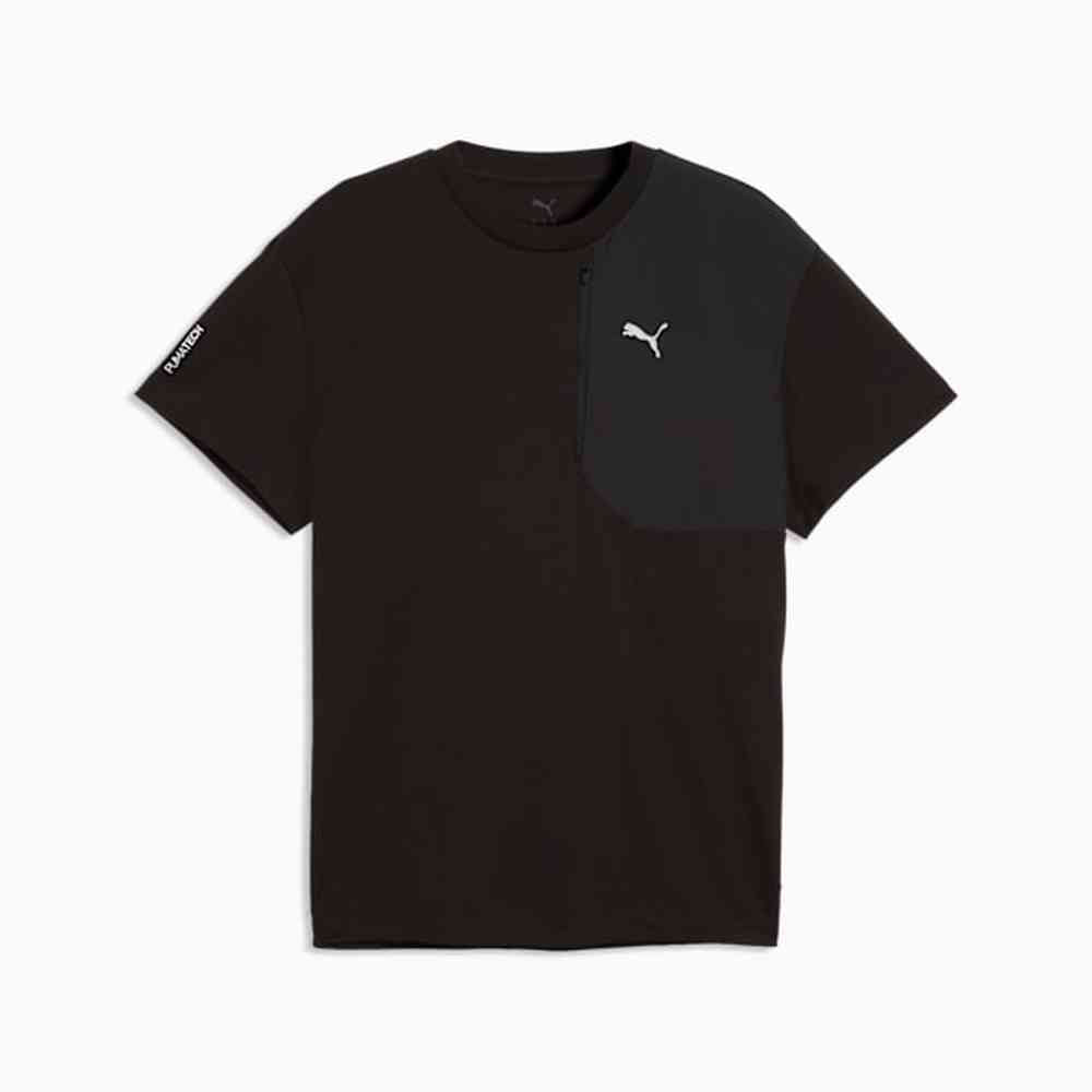 Puma Pumatech Pocket T-Shirt In Black