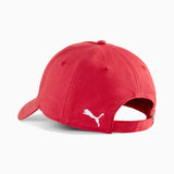 Puma FPF Essentials Cap In Club Red-Green Lagoon