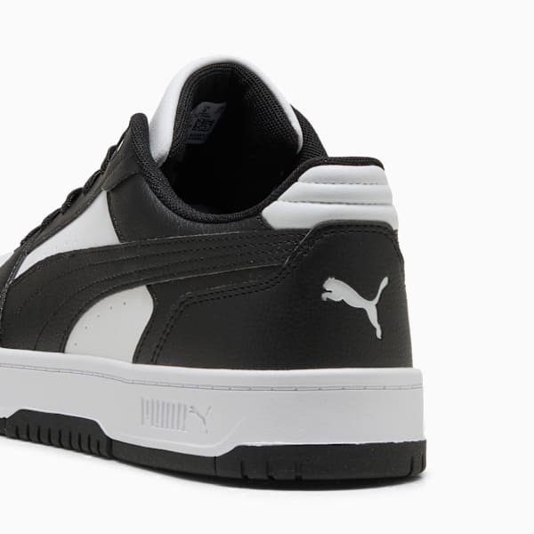 Puma Unisex Rebound Slam Low Shoes In Black & White
