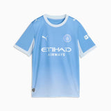 Puma Boys Manchester Fc Jersey Rwplica T-Shirt In Light Blue