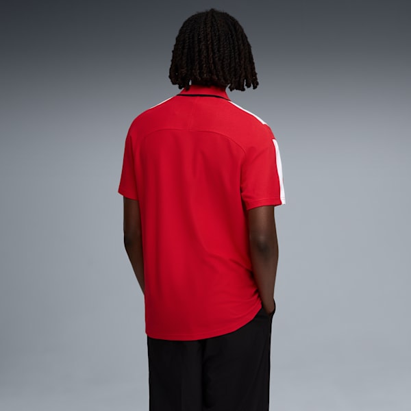 Puma Mens Ferrari Mt7 Polo Shirt In Red