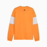 Puma Mens Mclaren Long Sleeve T-Shirt In Papaya